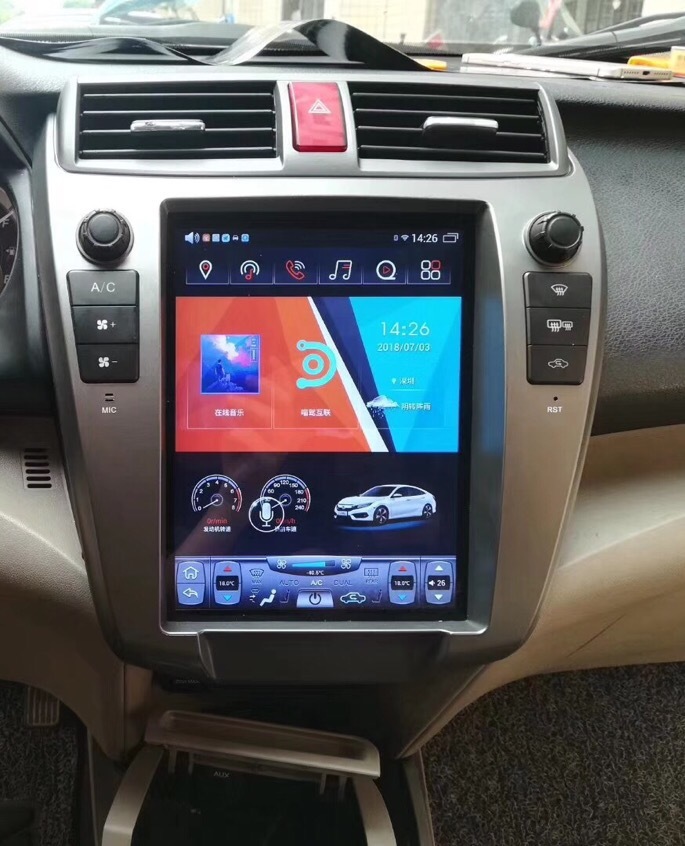 Honda City Tesla Style Android Honda City Tesla Style Android